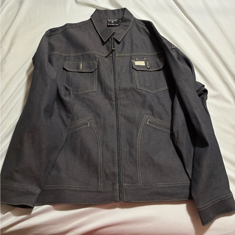 Rocawear Charcoal Gray Shirt Jacket